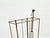 Mid-Century Umbrella Stand in Brass and Black Metal, 1960s For Sale - Image 3 of 17