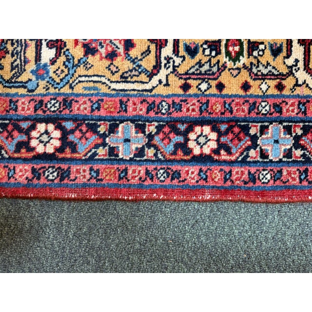 8ft 2in × 11ft 10in Josheghan Hand Knotted Iranian Jewel Tone Rug For Sale - Image 4 of 13
