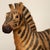 Faithful scale reproduction of a zebra. Made of synthetic material. A 1970s decorative object. Good overall condition with...