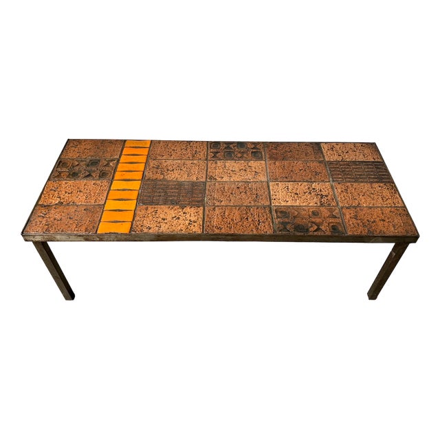 French Coffee Table from Vallauris, 1960 For Sale