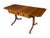 English Mid 19th Century Antique English Mahogany Pembroke Writing Table For Sale - Image 3 of 9