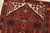 Zanjan Runner 3’8” X 9’7” Red Wool Vintage Tribal Hand-Knotted Oriental Rug For Sale In Philadelphia - Image 6 of 14