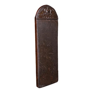 Antique Chef's Knife Board, Scottish, Leather, Sharpener, Kitchen, Victorian For Sale