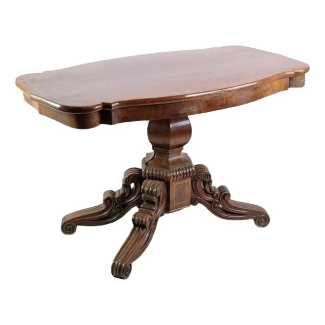 Column Table of Late Empire, 1840 For Sale