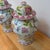 Pair of Altfield Hong Kong Hand-Painted Chinoiserie Porcelain Ginger Jars, 18” For Sale In New York - Image 6 of 12