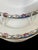 The SET of 10 EPAIG Dinner Plates from Czechoslovakia features a beautiful floral pattern with a gold band, blue garland,...