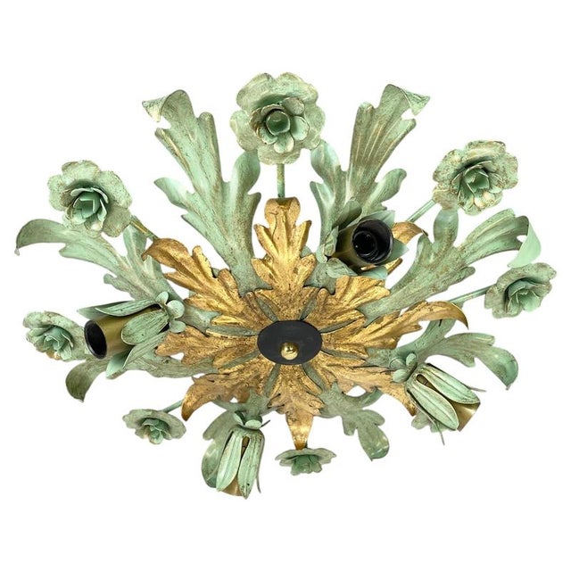 Large Florentiner Theatre Ceiling Light from Banci Firenze, Italy, 1970s For Sale - Image 18 of 18