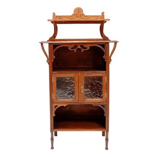 Art Nouveau Style Display Cabinet, Early 20th Century For Sale