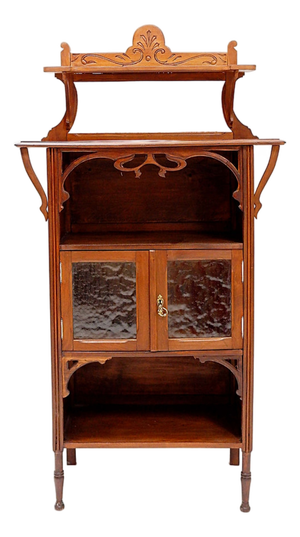 Art Nouveau Style Display Cabinet, Early 20th Century
