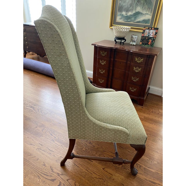 Hickory Chair Queen Anne Chairs - Set of 2 For Sale In Baltimore - Image 6 of 13