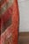 Indian Vintage Red Orange and Purple Indian Sari Fabrics For Sale - Image 3 of 13