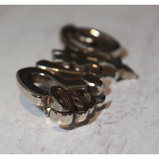 Silver Mid 20th Century Artisan Sterling Silver Pin Brooch Fun Humor For Sale - Image 8 of 14