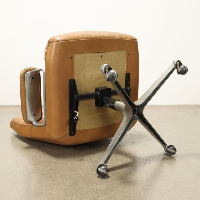 Swivel Office Chair, 1960s For Sale - Image 9 of 11