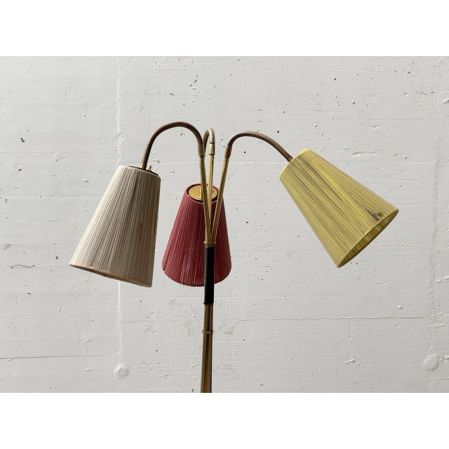 Mid-Century Modern Mid-Century Floor Lamp with Gooseneck, 1960s For Sale - Image 3 of 18