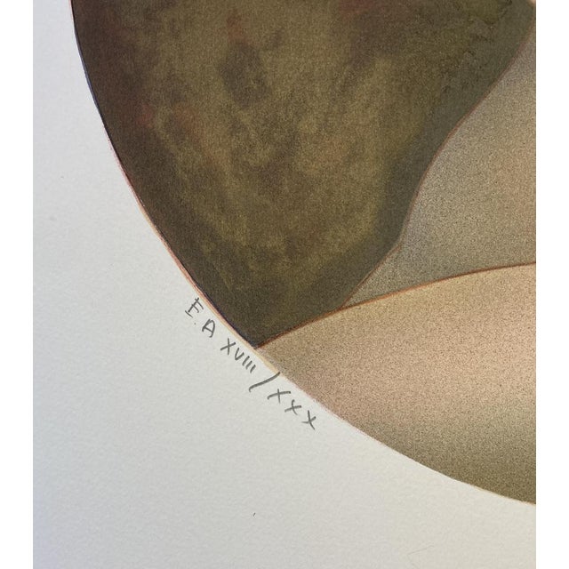 Modern Alain Bonnefoit, Timidity with Nude, 1981, Lithograph For Sale - Image 3 of 6
