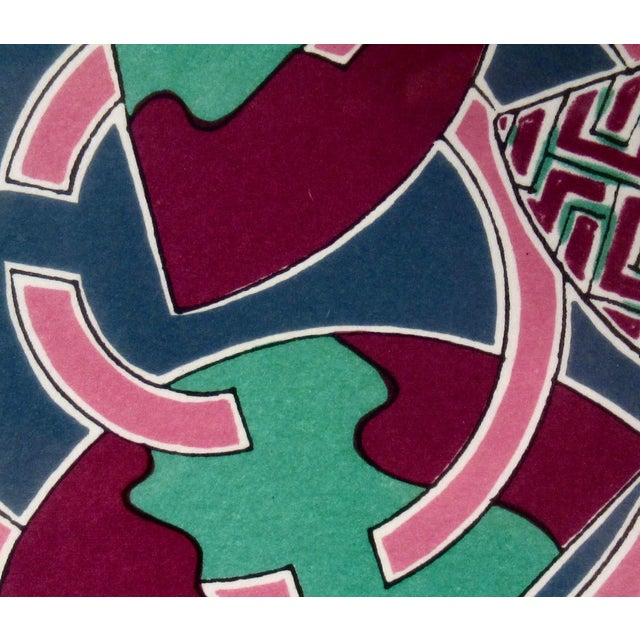 Hiroshi Murata Martian Fans 1982 Reproduction Print For Sale - Image 4 of 6