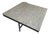 Hammary East Park Square Travertine Coffee Table For Sale