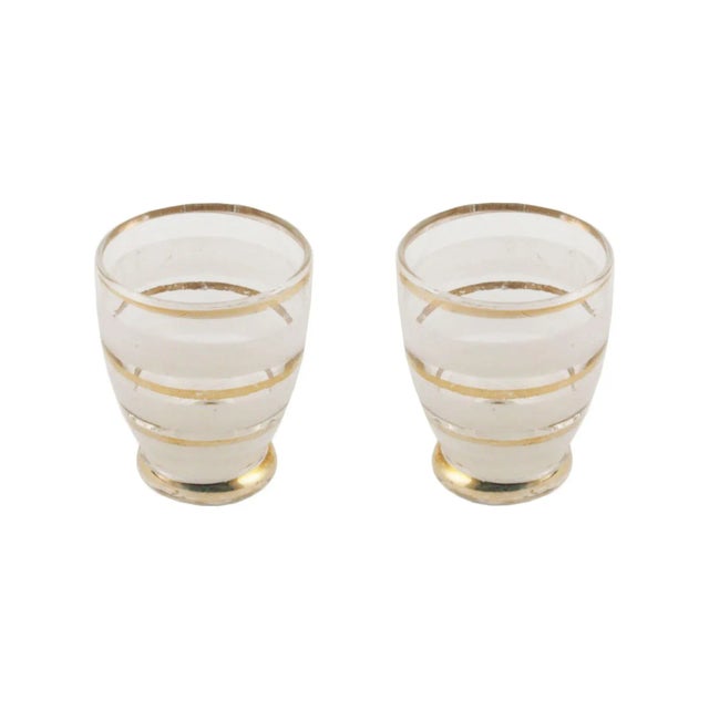 Venini Art Deco Murano Glasses, Set of 4 For Sale - Image 4 of 6