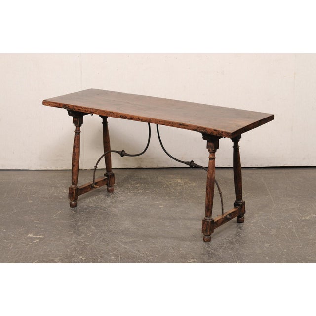 Wood 18th C. Italian Low-Profile Fratino Table For Sale - Image 7 of 11