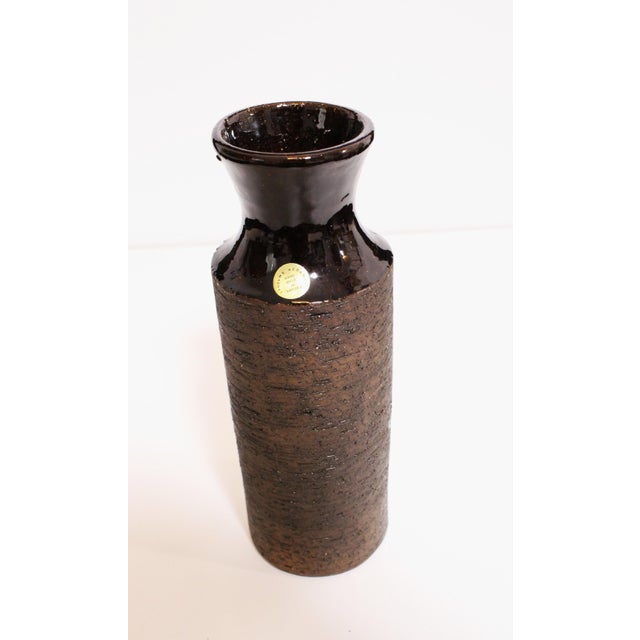 1970s Swedish Ceramic Vase from Laholm, 1960s For Sale - Image 5 of 11