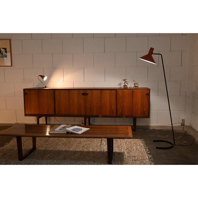 Model 8025 Floor Lamp by J.J.M. Hoogervorst for Anvia, the Netherlands, 1957 For Sale - Image 15 of 16