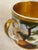 Ceramic Antique Old Paris Porcelain Coffee Cup & Deep Saucer, Hand-Painted Landscape, Circa 1810 For Sale - Image 7 of 13