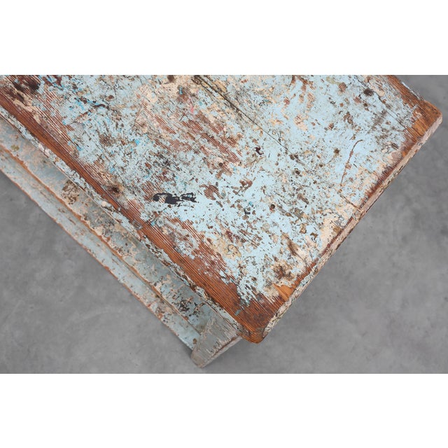 Industrial Console Table, France, 1900s For Sale - Image 14 of 15