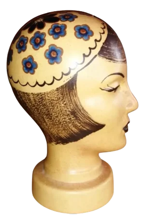 Vintage Art Deco Mannequin Head