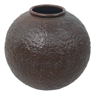 Copper Vase by Gio Ponti for Nino Ferrari, 1950s For Sale