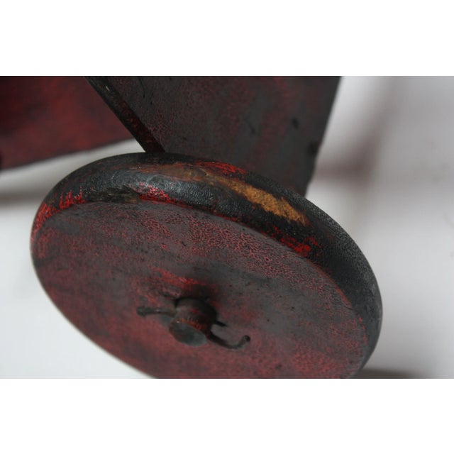 Folk Art Hand Painted Cannon For Sale - Image 10 of 13