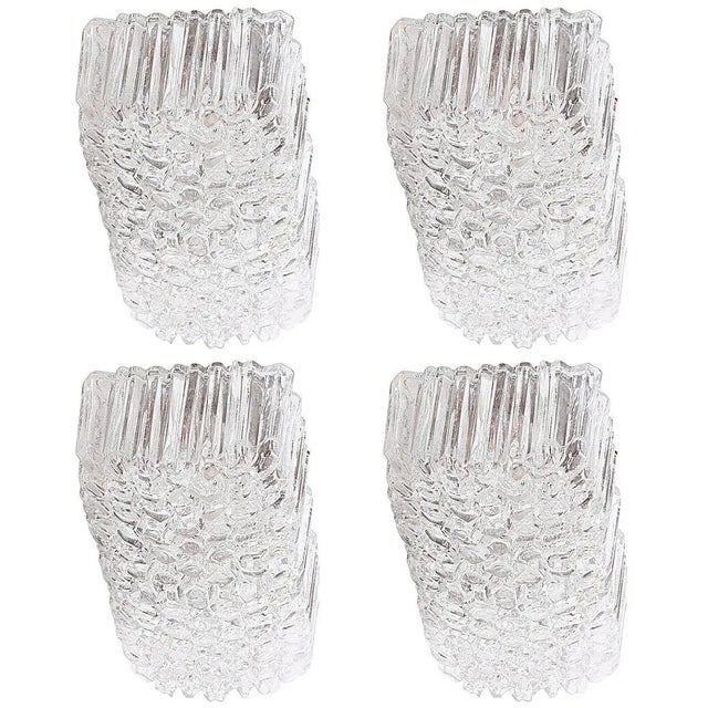 Glass Wall Lamp or Flush Mount by Helena Tynell for Glashütte Limburg, 1960s For Sale - Image 6 of 6