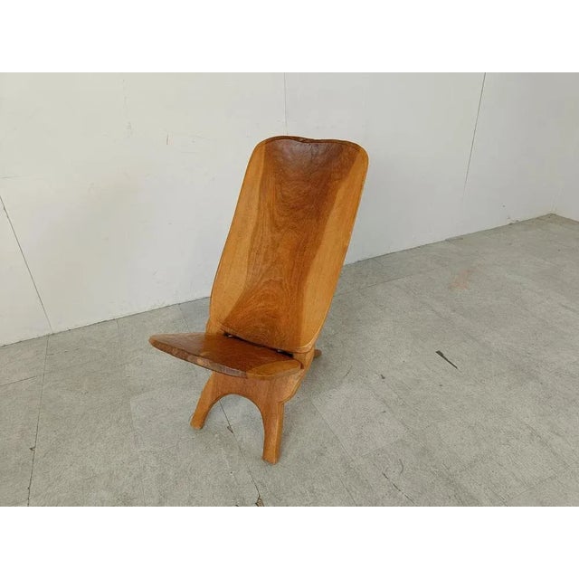 Vintage African Birthing Chair, 1960s For Sale - Image 6 of 11