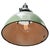 Industrial Vintage Industrial Green Enamel Pendant Light For Sale - Image 3 of 5