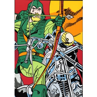 Gudmundur Erro, Composition for the 1992 Olympics, Lithograph For Sale