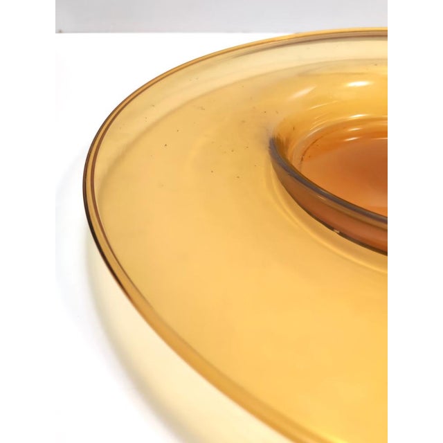 Vintage Orange Murano Glass Vide-Pouch by Vittorio Zecchin, 1921 For Sale - Image 11 of 15