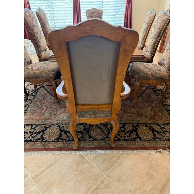 Wood Century Furniture 9-Piece "Casa Collection" Dining Set - Table & 8 Verona Chairs For Sale - Image 7 of 15