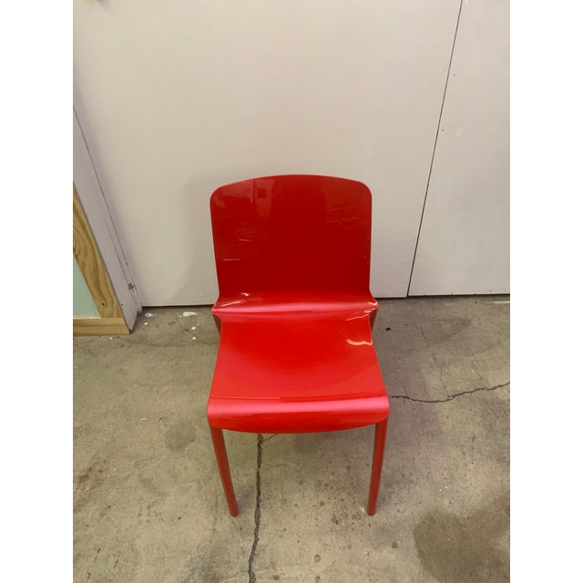 Red A Pair of Tiffany Chairs by Marcelo Ziliani For Sale - Image 8 of 13