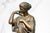 19th Century Wonderful High Quality Large Antique Victorian Bronze Statue Sculpture Diana of Gabii Neoclassical Woman Grand Tour For Sale - Image 5 of 17