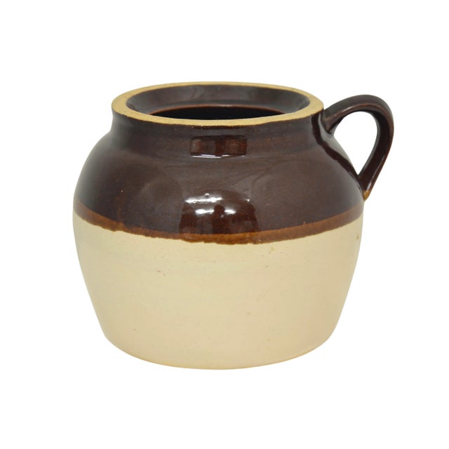 Vintage Robinson Ransbottom Blue Crown Pot/Jug For Sale - Image 4 of 5