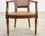 French Louis XVI Style Carved Walnut Cane Fauteuil Armchair For Sale - Image 10 of 18
