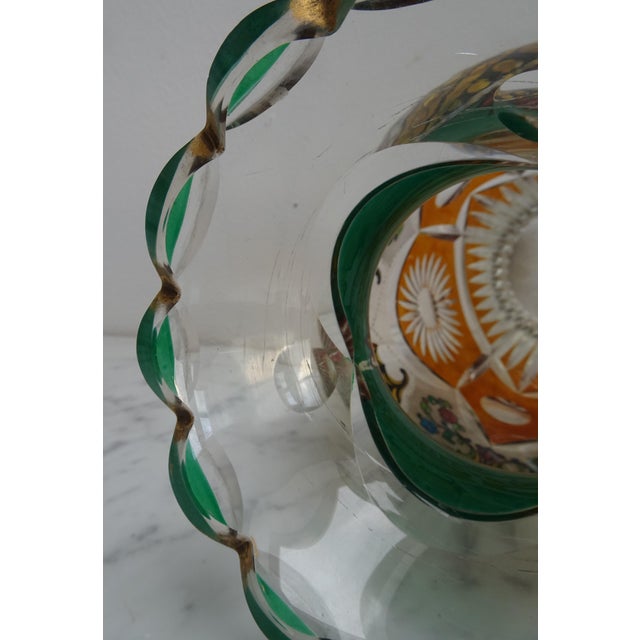 Brown Czech Art Nouveau Bohemian Haida Vase attributed to H. Pautsch, 1890s For Sale - Image 8 of 18