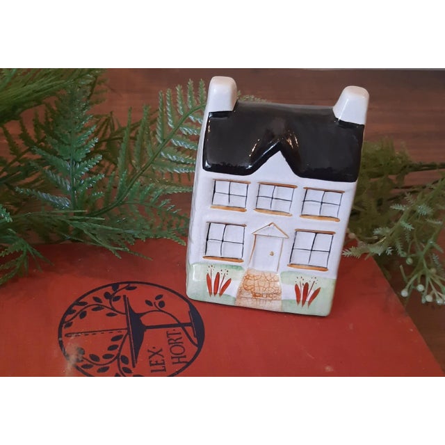 Vintage English Majolica House Cottage Bank For Sale In Fayetteville, AR - Image 6 of 7