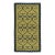 Antique Art Deco Rug in Gold With Classic Architectural Design - Rug & Kilim For Sale