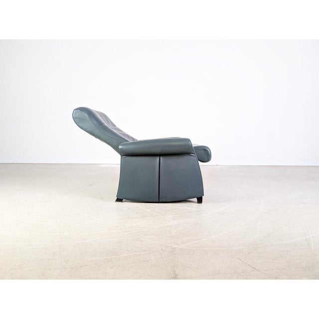 DS 50 Armchair in Dark Green Leather from de Sede, 1990s-2000s For Sale - Image 9 of 14