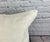Turkish 20 x 20 Hemp Pillow Turkish Cushion Natural Grayish White Pillow Cushion Cover For Sale - Image 3 of 4