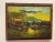 Vintage Painting on Board of Boats at Dock For Sale - Image 12 of 12