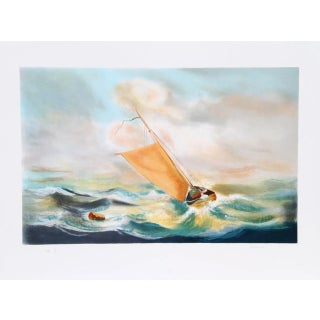 Fioravanti, "Sail in the Storm," Lithograph For Sale