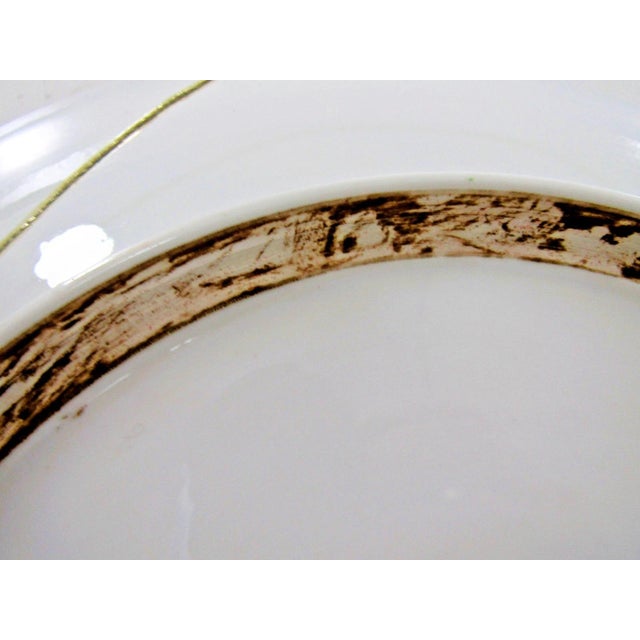 19th Century Famille Rose Canton Bowl or Plate With Butterfly Border and Insects For Sale - Image 12 of 12