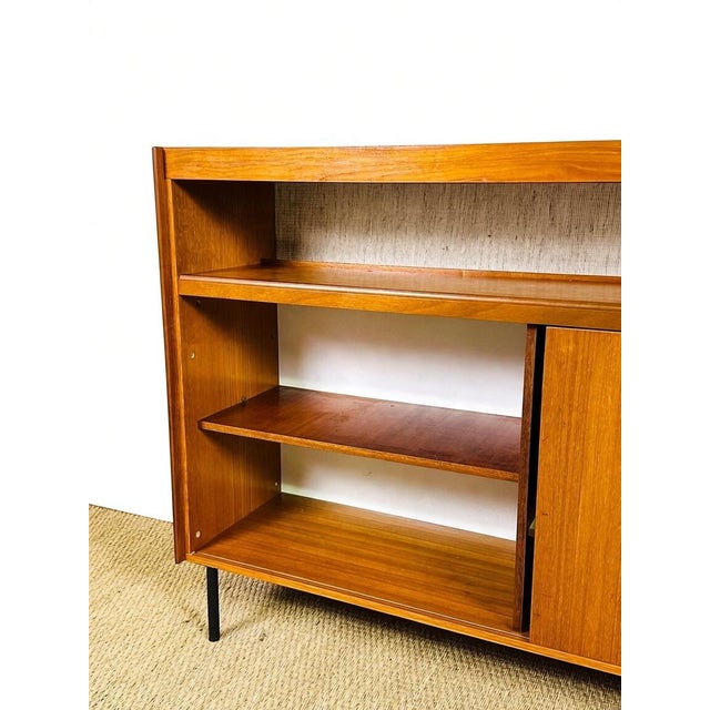 1960s Tall Scandinavian Teak Sideboard, 1960s For Sale - Image 5 of 17