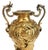 Pair Antique French 19th C Rococo Gilt Bronze Urns Barbedienne Vase on Marble For Sale - Image 15 of 18